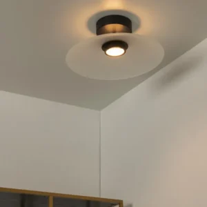 Lucide plafonnière MENGA - Geïntegreerde LED - Opaal