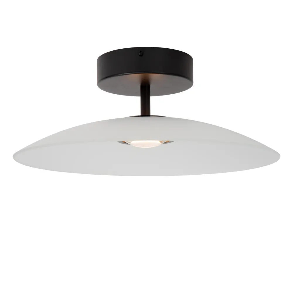 Lucide plafonnière MENGA - Geïntegreerde LED - Opaal