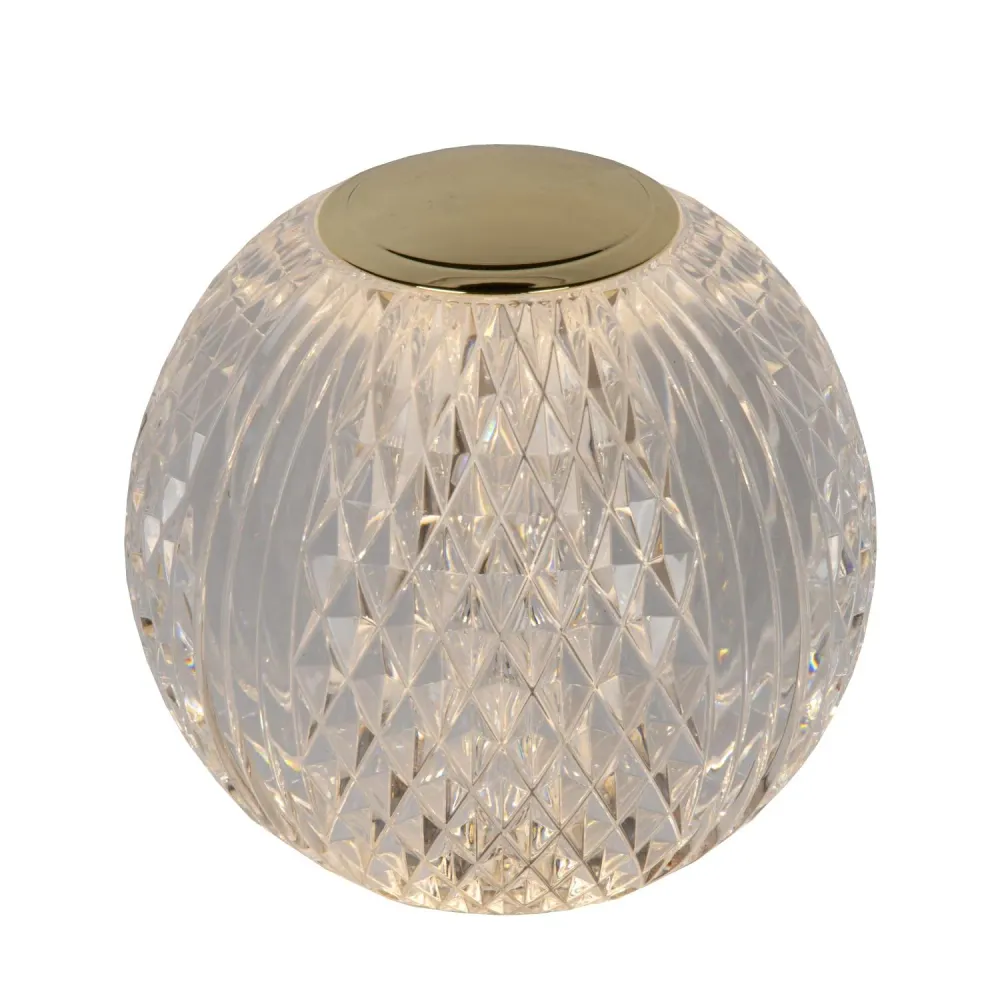 Lucide tafellamp CINTRA - Geïntegreerde LED - Transparant