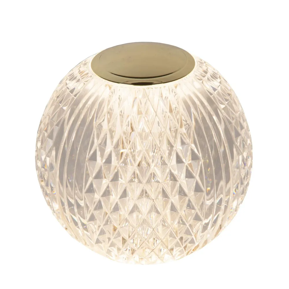 Lucide tafellamp CINTRA - Geïntegreerde LED - Transparant