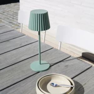 Lucide tafellamp JUSTINE - Geïntegreerde LED - Groen