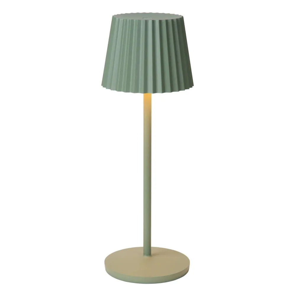 Lucide tafellamp JUSTINE - Geïntegreerde LED - Groen