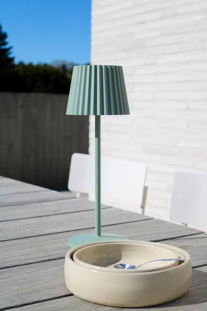Lucide tafellamp JUSTINE - Geïntegreerde LED - Groen