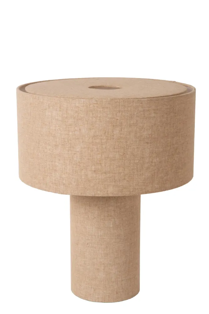Lucide tafellamp LEEROY - 1xE27 - Taupe