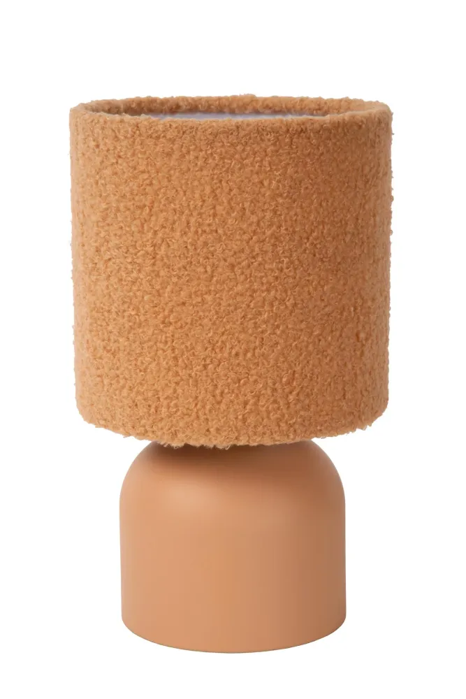 Lucide tafellamp WOOLLY - 1xE14 - Okergeel