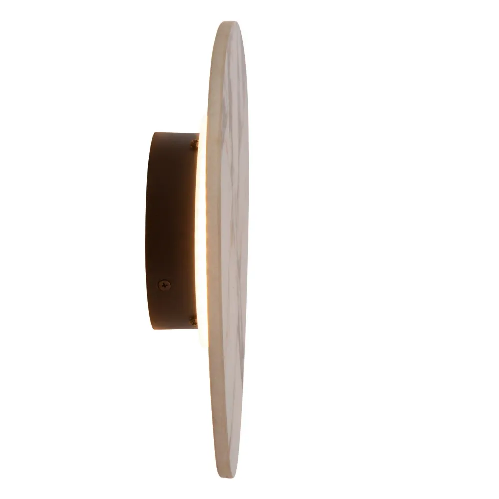 Lucide wandlamp KAMIEN - Geïntegreerde LED - Wit