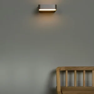 Lucide wandlamp SILVI - Geïntegreerde LED - Koffie