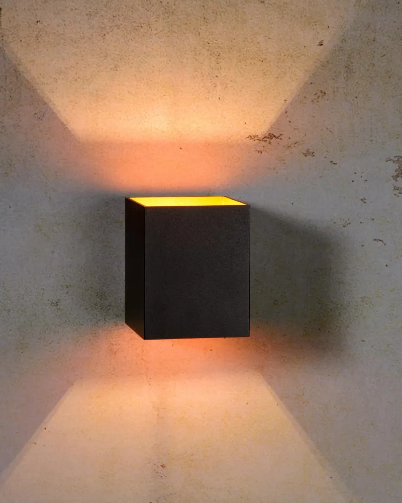 Lucide wandlamp XERA - 1xG9 - Zwart