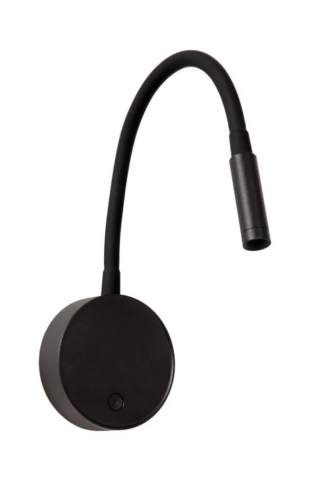 Lucide wandspot ASJA - Geïntegreerde LED - Zwart