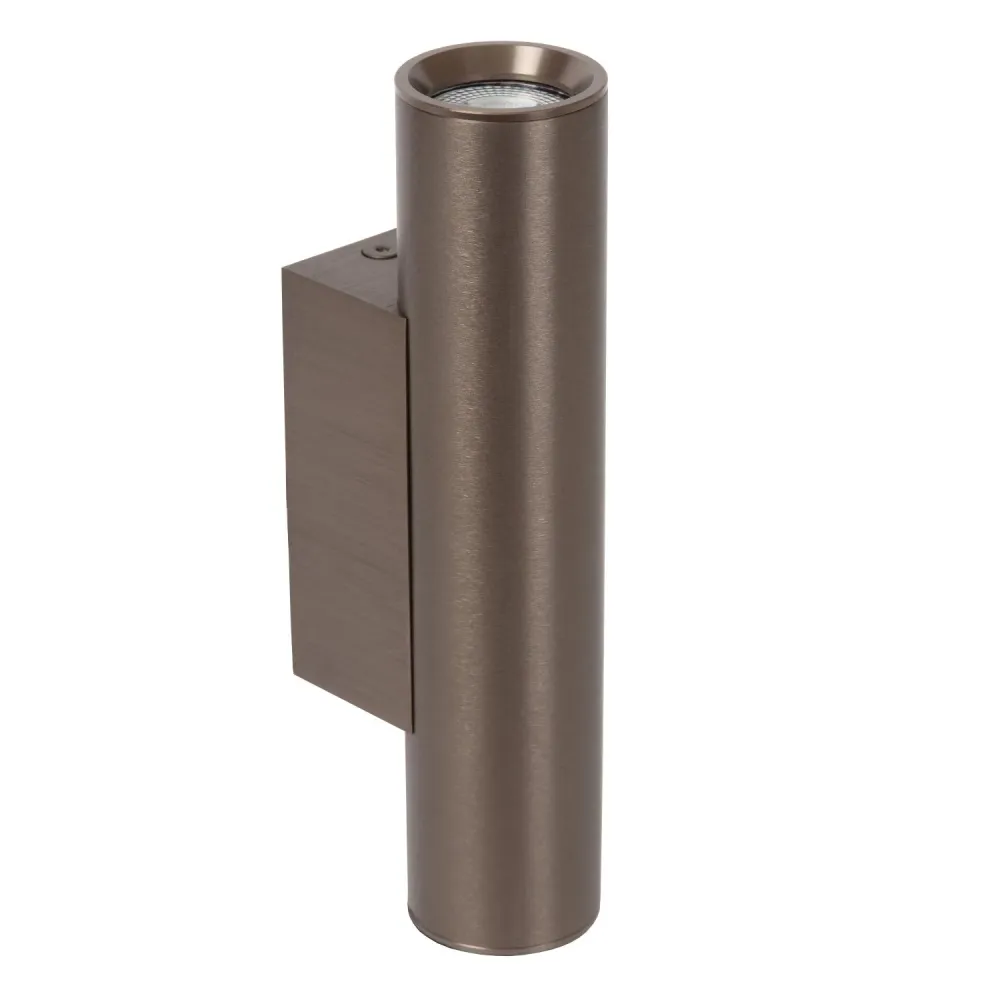 Lucide wandspot DUPLA - 2xGU10 (MR11) - Koffie