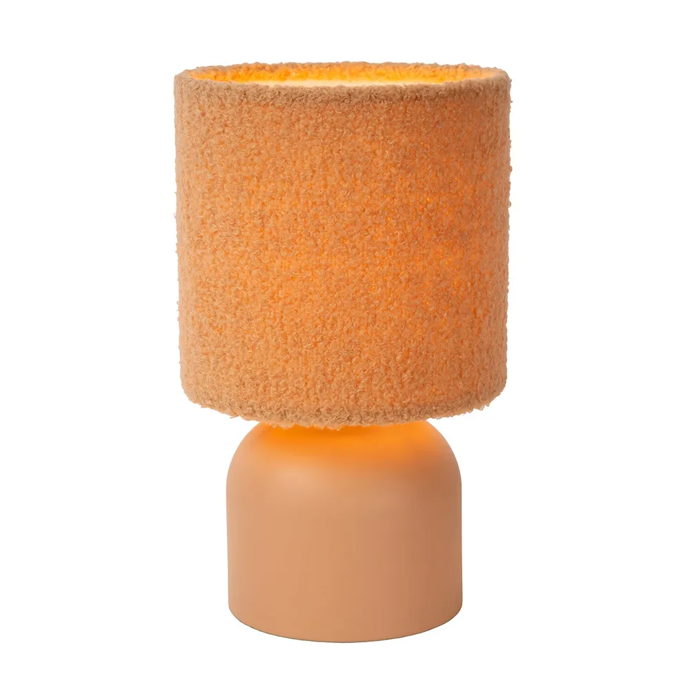 Tafellamp Woolly | Ø 16 cm | Terracotta Lucide