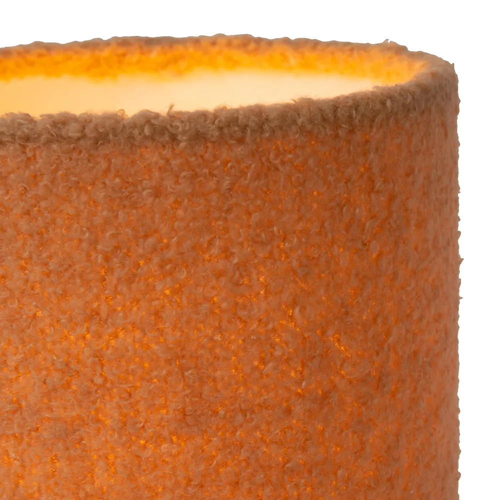 Tafellamp Woolly | Ø 16 cm | Terracotta Lucide