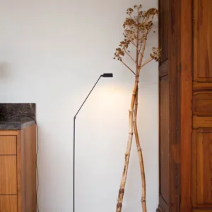 Daphine Terra Vloerlamp Zwart Klassiek Lumina