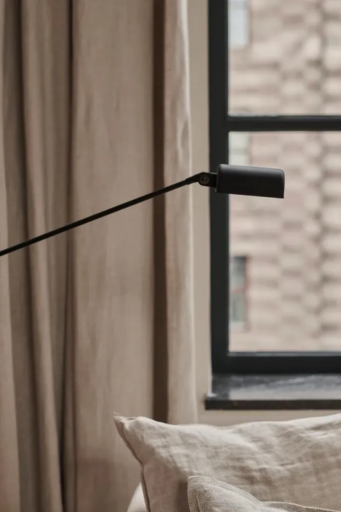 Daphine Terra Vloerlamp Zwart LED Lumina