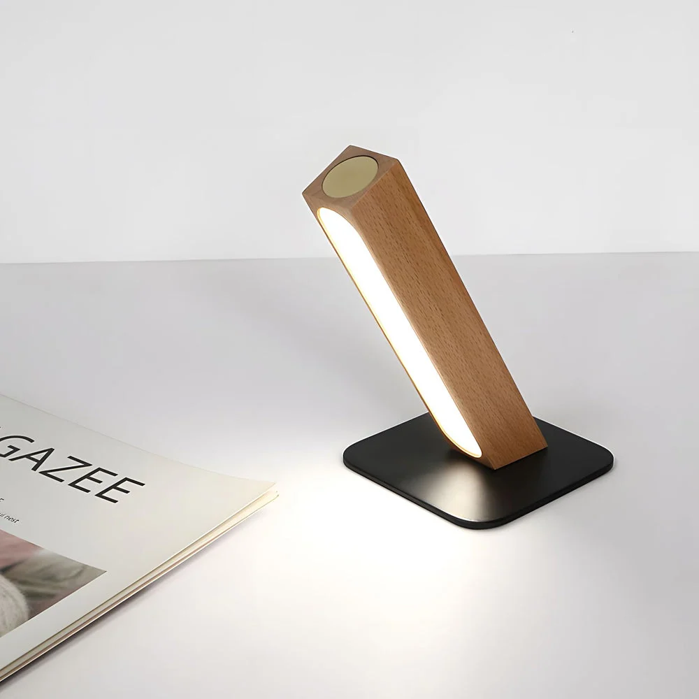 Touch Tafellamp met LED Lineaire Sfeerverlichting & 360° Verstelbare Kop Lumio