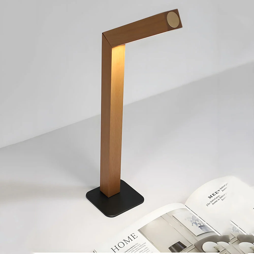 Touch Tafellamp met LED Lineaire Sfeerverlichting & 360° Verstelbare Kop Lumio