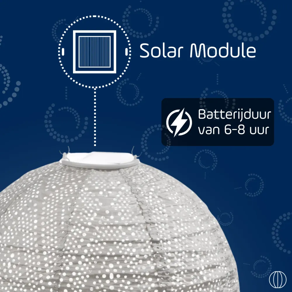 Lumiz solar lampion - dia 30cm