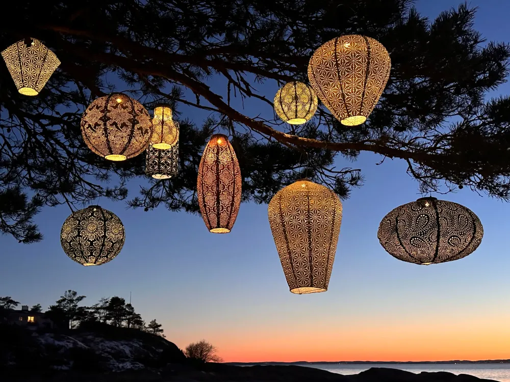 Lumiz solar lampion - iris set - 2 stuks