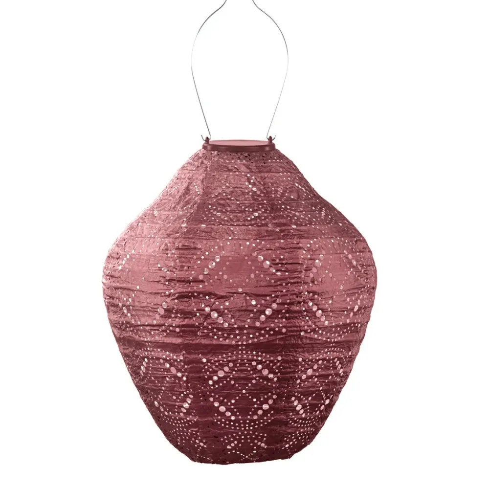 Lumiz solar lampion - koperen set - 3 stuks