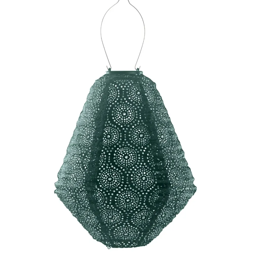 Lumiz solar lampion - occult can - 30 cm - groen