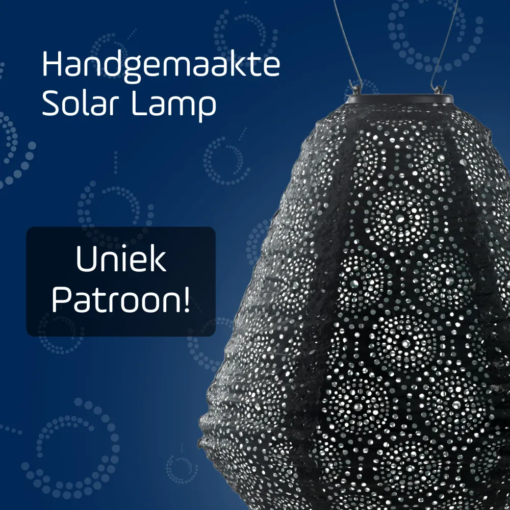 Lumiz solar lampion - occult can - 30 cm - groen