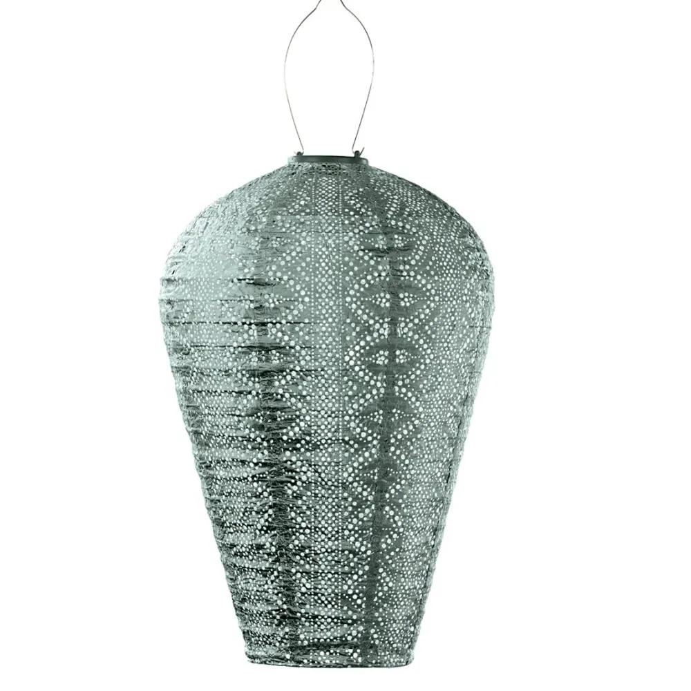 Lumiz solar lampion - sage green set - 4 stuks