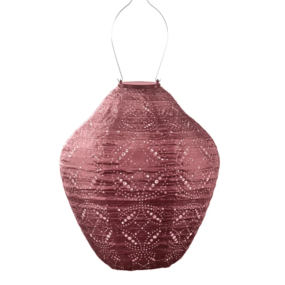 Lumiz solar lampion - valencia set - 5 stuks
