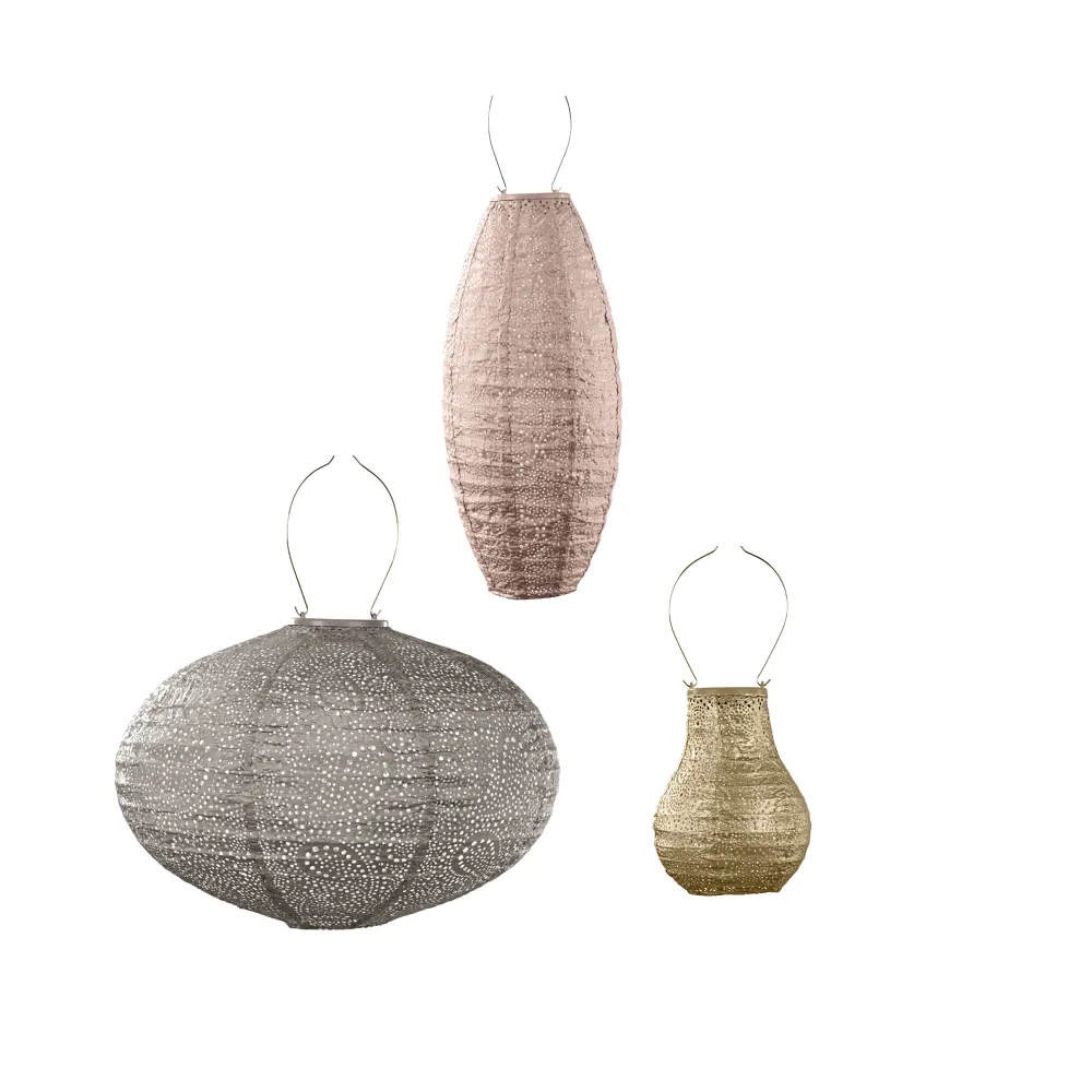 Lumiz solar lampion - versailles set - 3 stuks