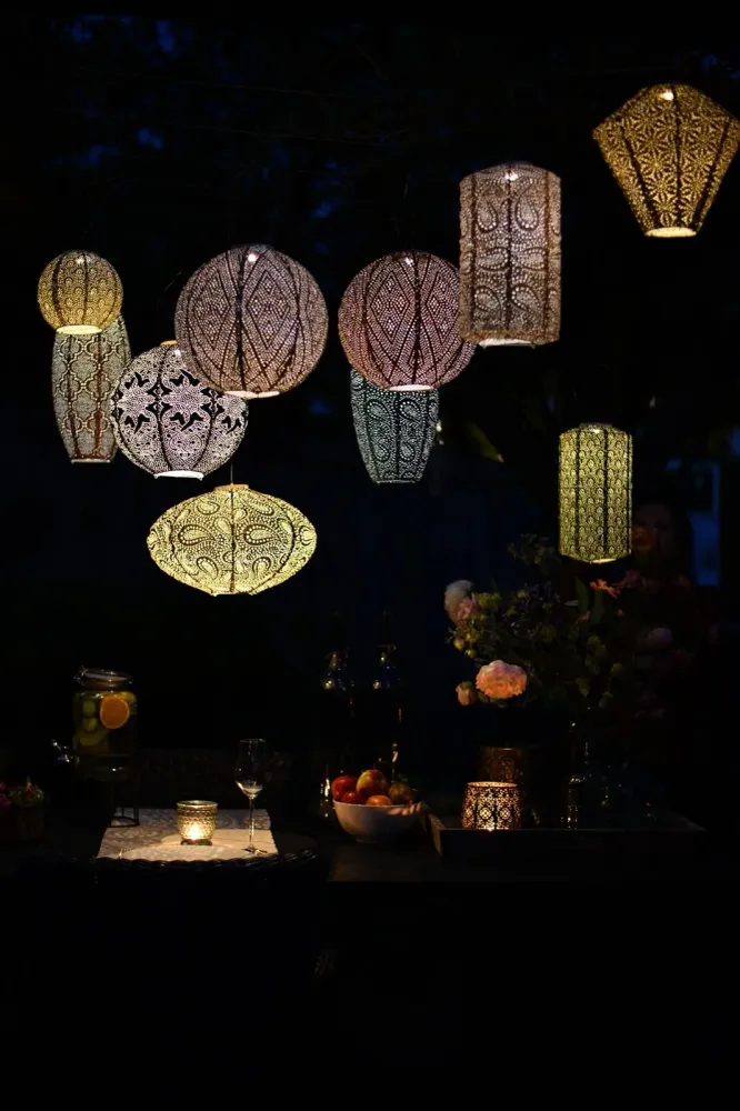Lumiz solar lampion - versailles set - 3 stuks