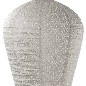 Solar Lampion Balloon XL Sashiko Light Taupe Lumiz