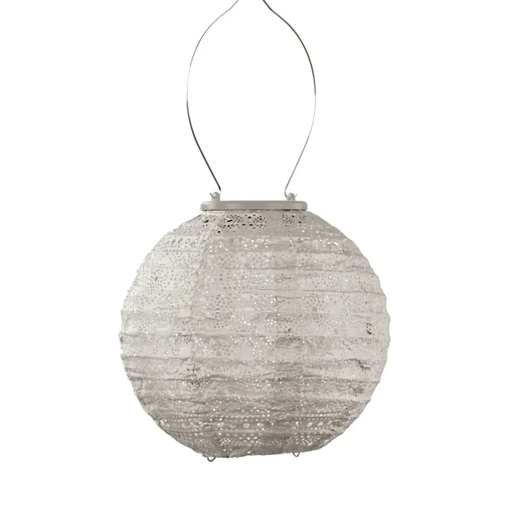 Solar Lampion Spectare Light Taupe Lumiz
