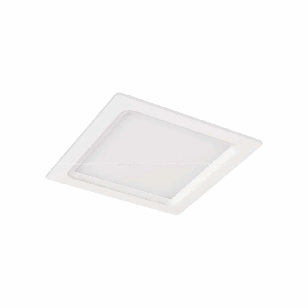 LUMINARIA SQ 9 FLAT BASICO 9W/90-140V. BFP LUZ NEUTRA 3000K. BLANCO MAGG