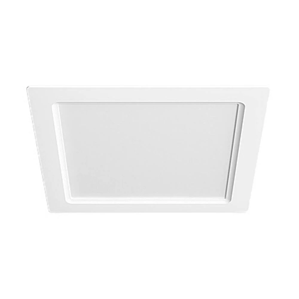 LUMINARIO LED DOWNLIGHT LUNA FLAT SQ 18 STD 18W/100-305V. BLANCO 4000K LUZ NEUTRA ELECTROMAG MAGG