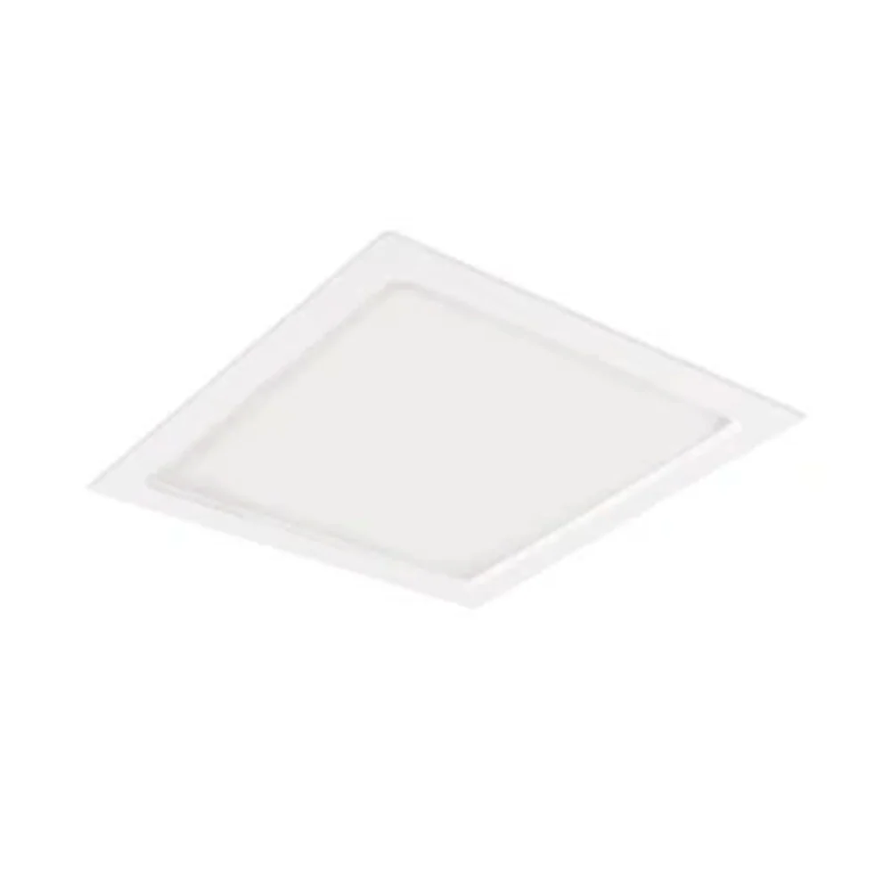 LUMINARIO LED DOWNLIGHT LUNA FLAT SQ 18 STD 18W/100-305V. BLANCO 4000K LUZ NEUTRA ELECTROMAG MAGG