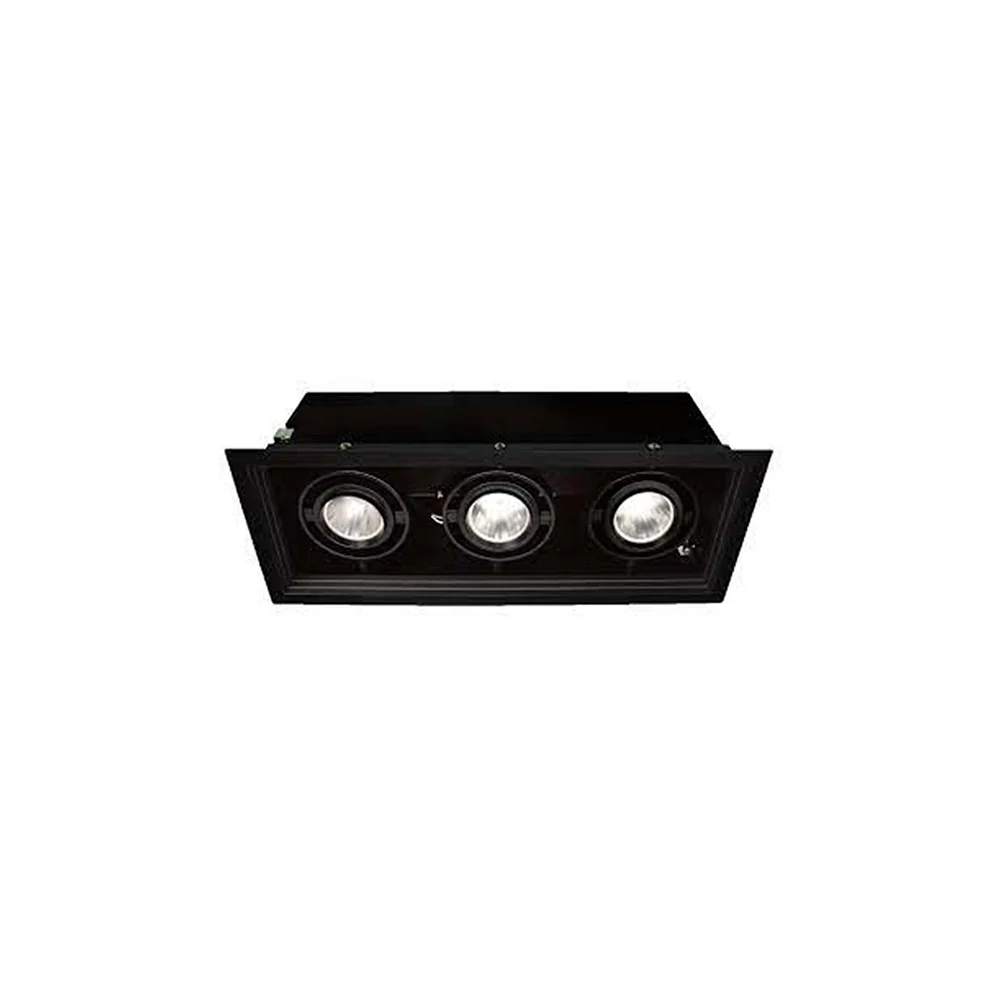 LUMINARIO LED DOWNLIGHT POINTS MINI III 24.5W/100-240V. 15 NEGRO 3000K LUZ CALIDA ELECTROMAG MAGG