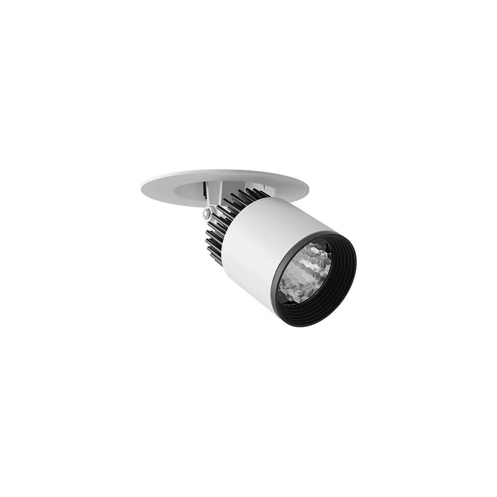 LUMINARIO LED EMPOTRAR 12W/100-305V. 24 C12-E BLANCO 3000K LUZ CALIDA ELECTROMAG MAGG