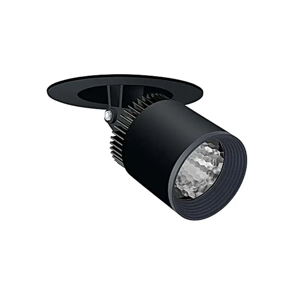 LUMINARIO LED EMPOTRAR 20W/100-305V. 24 C20-E NEGRO 3000K LUZ CALIDA ELECTROMAG MAGG