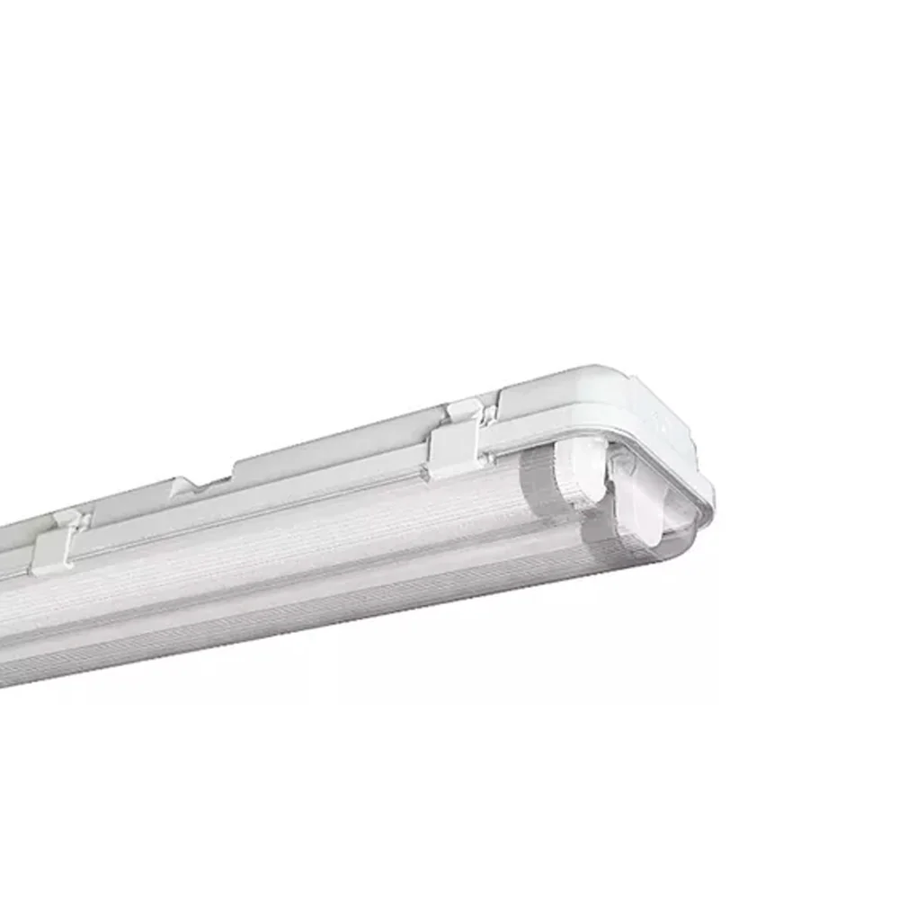 LUMINARIO LED INDUSTRIAL GAMMA LED T8 B 2X16W/100-240V. TRANSPARENTE 6000K LUZ DE DIA ELECTROMAG MAGG