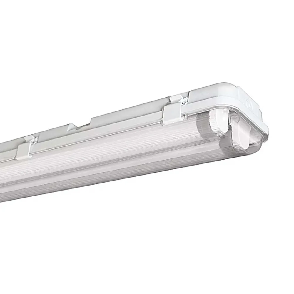LUMINARIO LED INDUSTRIAL GAMMA LED T8 B 2X16W/100-240V. TRANSPARENTE 4000K LUZ NEUTRA ELECTROMAG MAGG