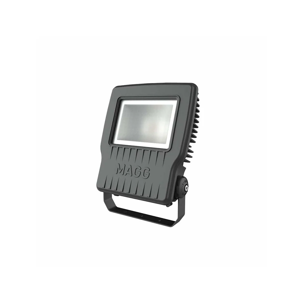 LUMINARIO LED PROYECTOR SOBREPONER MURO/PISO KR 35 35W/100-305V. 60X90 GRIS 6000K LUZ DE DIA ELECTROMAG MAGG