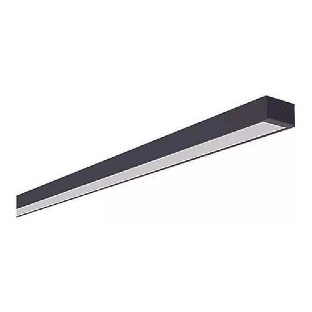 LUMINARIO LED SERIE III BL FLAT 35W/100-140V. 1800MM. NEGRO 6000K LUZ DE DIA ELECTROMAG MAGG