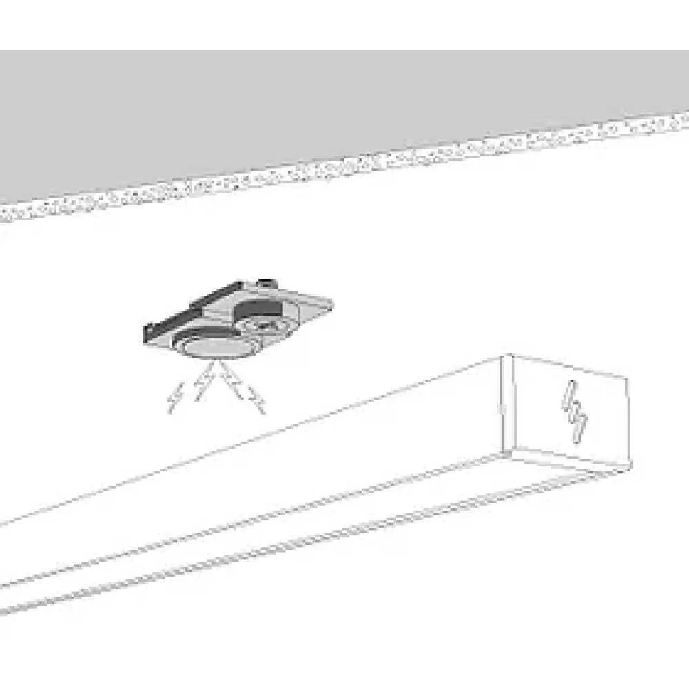 LUMINARIO LED SERIE III BL FLAT 35W/100-140V. 1800MM. NEGRO 6000K LUZ DE DIA ELECTROMAG MAGG