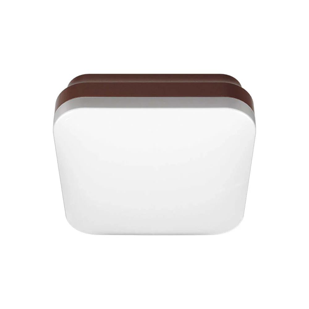 LUMINARIO LED SOBREPONER CL SQ 200 14W/100-240V. CHOCOLATE 6000K LUZ DE DIA ELECTROMAG MAGG