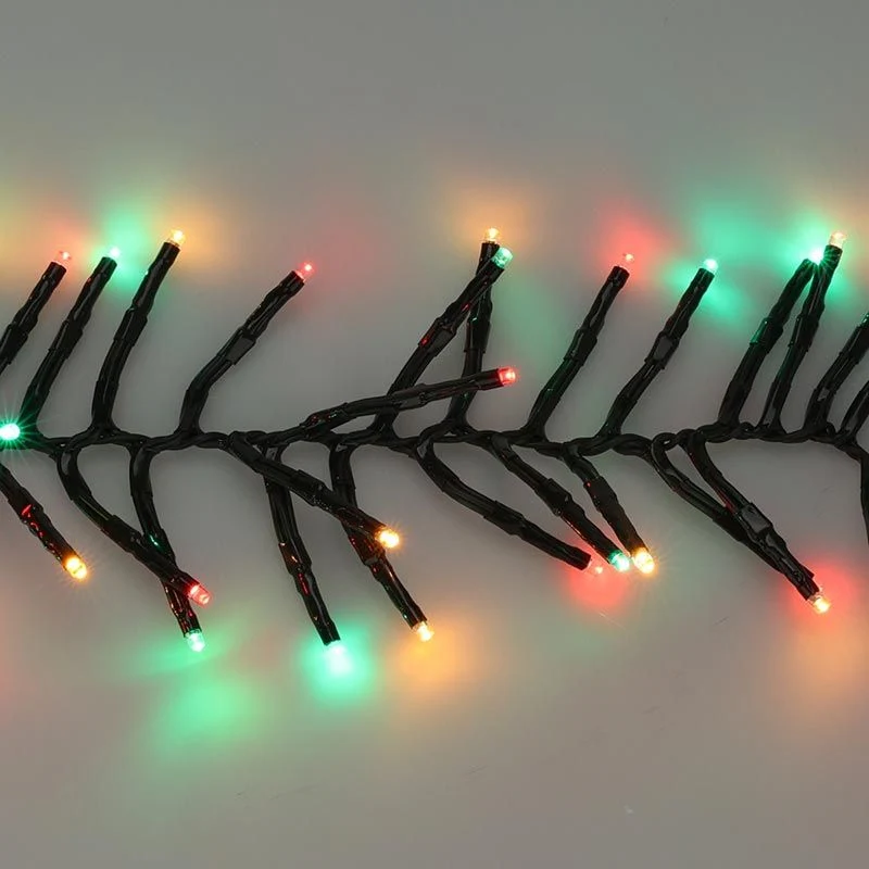 Clusterverlichting 192 Led - 1.4M - Three Tone Traditional - Batterij - Lichtfuncties - Geheugen - Timer Marcels Webwinkel