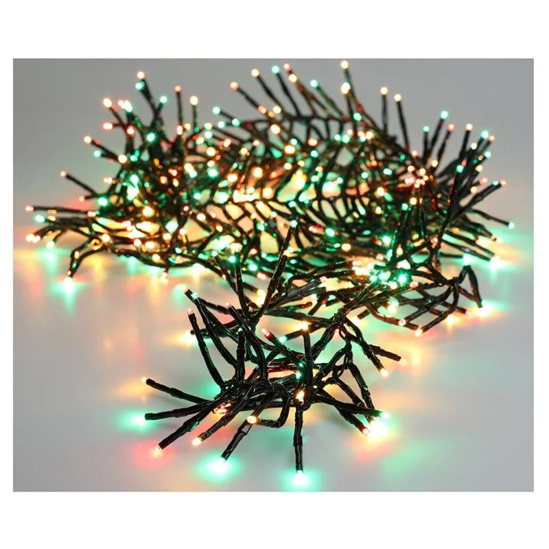 Clusterverlichting 192 Led - 1.4M - Three Tone Traditional - Batterij - Lichtfuncties - Geheugen - Timer Marcels Webwinkel