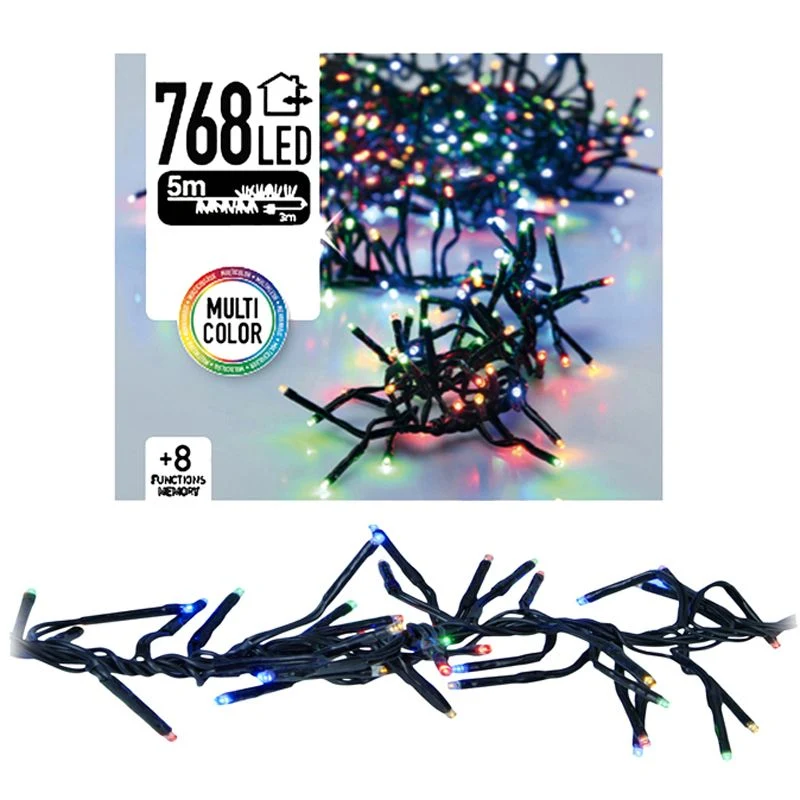Clusterverlichting 768 Led 5.5M Multicolor Marcels Webwinkel