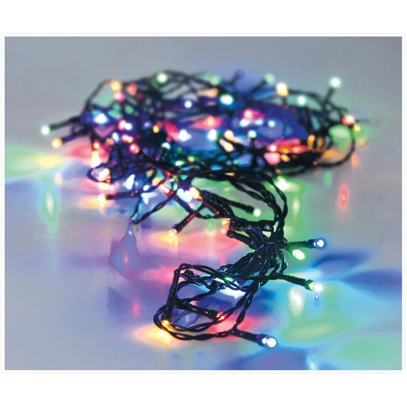 Kerstverlichting 120 Led- 9M - Multicolor - Timer - Lichtfuncties - Geheugen - Buiten Marcels Webwinkel