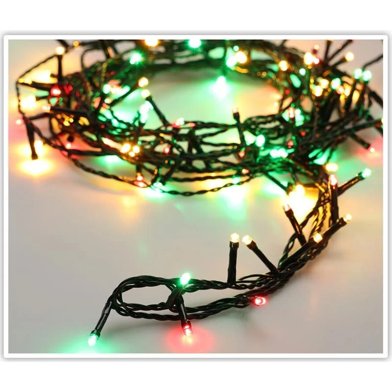 Kerstverlichting 120 Led- 9M - Three Tone Traditional - Timer - Lichtfuncties - Geheugen - Buiten Marcels Webwinkel