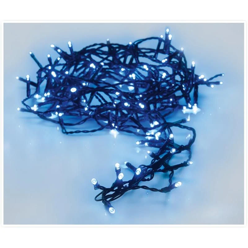 Kerstverlichting 240 Led- 18M - Blauw - Timer - Lichtfuncties - Geheugen - Buiten Marcels Webwinkel