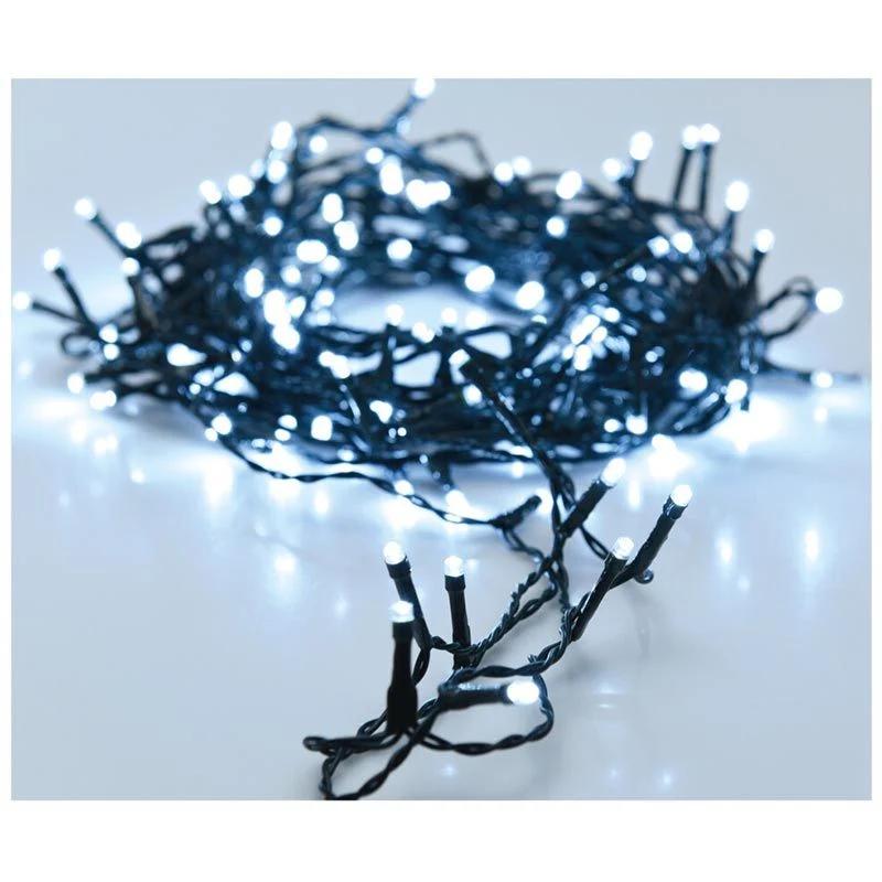 Kerstverlichting 240 Led- 18M - Wit - Timer - Lichtfuncties - Geheugen - Buiten Marcels Webwinkel
